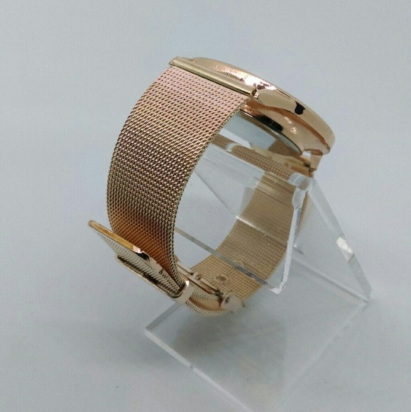 NWT ROSE GOLD MESH WATCH - Picture 2 of 2